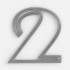 Подвеска Symbol, 3D-печать на заказ, цифра 2 Подвеска Symbol, 3D-печать на заказ, цифра 2