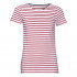 Футболка Miles Women белая с красным Футболка Miles Women белая с красным