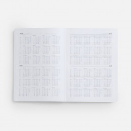 Ежедневник New Factor, недатированный, серый